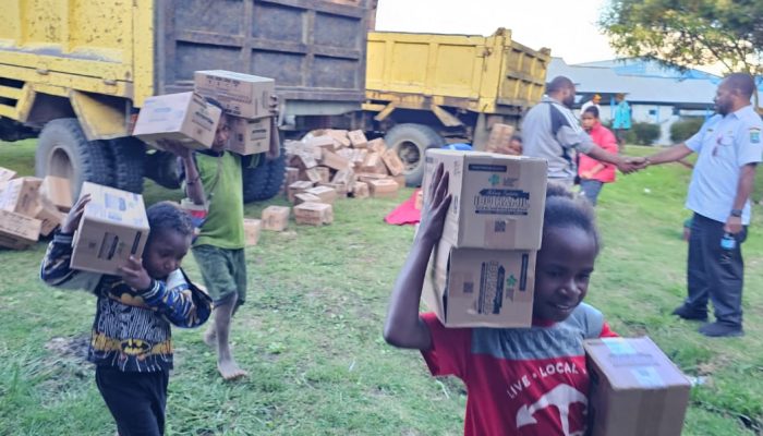 Pemprov Papua Pegunungan Distribusikan Makanan Tambahan ke  8 Kabupaten